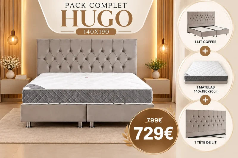 PACK HUGO GRIS