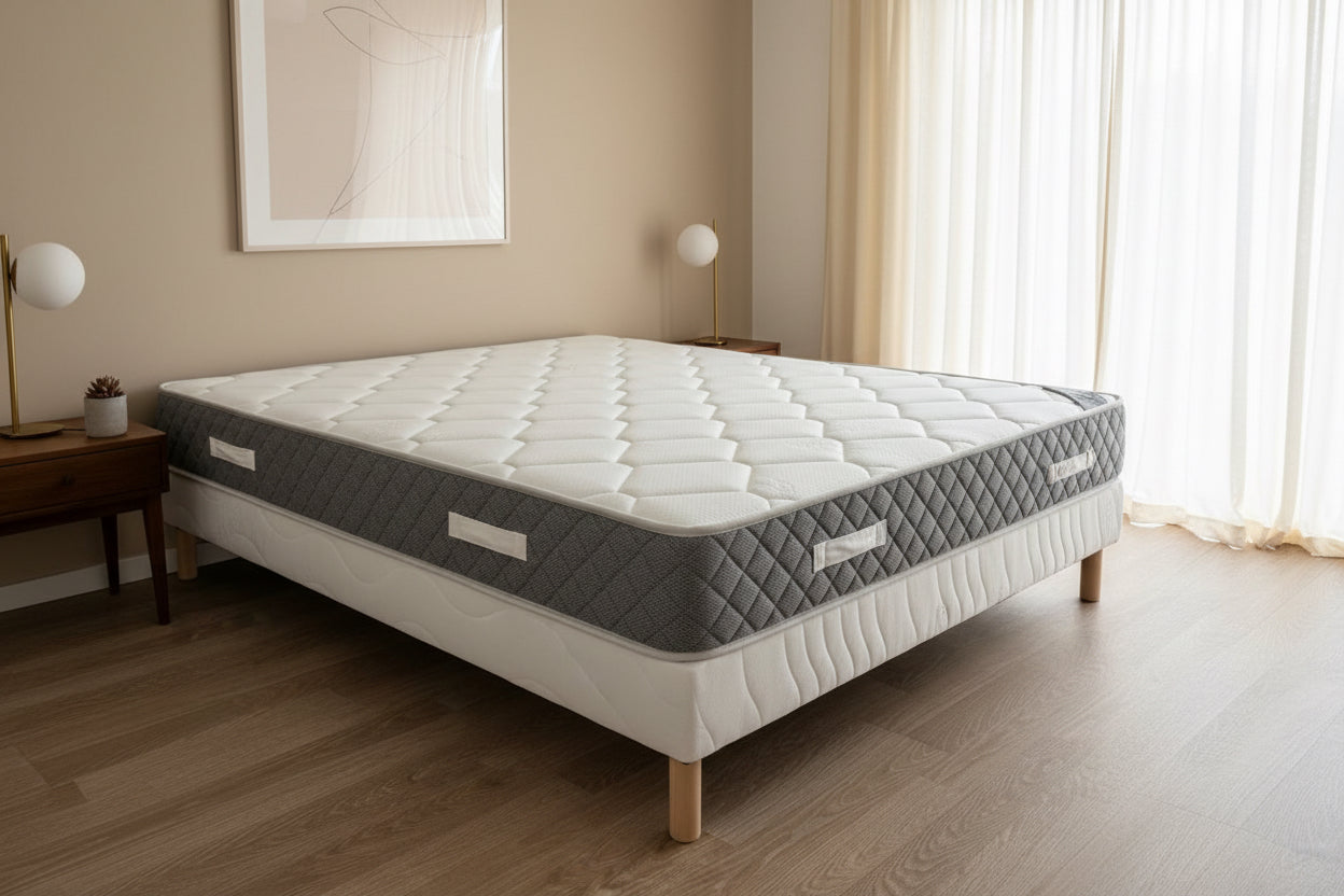 Matelas NOVA Mousse : 140x190 – 160x200 – 180x200 - Épaisseur 20 cm