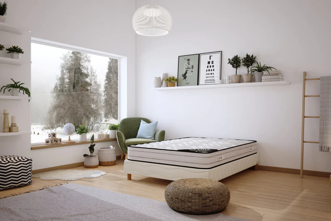 Matelas Élite Mousse à Mémoire De Forme 140x190 – 160x200 – 180x200 | Épaisseur 25 cm – ÉLITE MEMORY