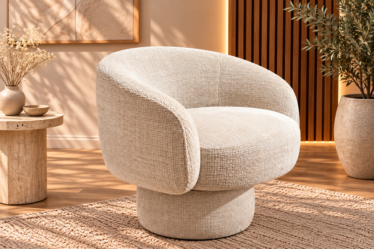 Fauteuil Nestor tissu Marbella