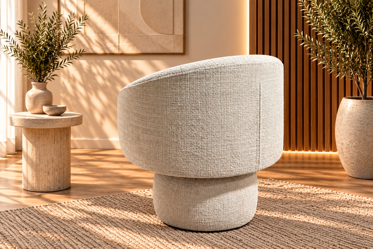 Fauteuil Nestor tissu Marbella