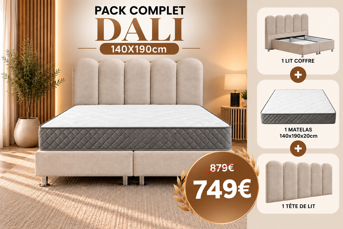 PACK COMPLET DALI+ matelas 20cm
